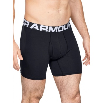 Under Armour boxerky Charged Cotton 6in BLK 1327426 001 3Pack