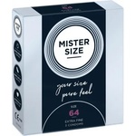 MISTER SIZE Презервативи "mister size" 3 бр. 64 мм. за пениси 13 - 14 см