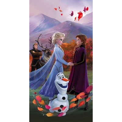 Jerry Fabrics Bavlněná froté osuška 70x140 cm - Frozen 2 "Wind"