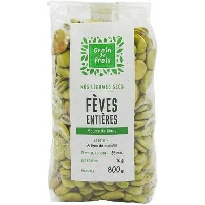 Grain de Frais Fava fazole celé zelené 0,8 kg