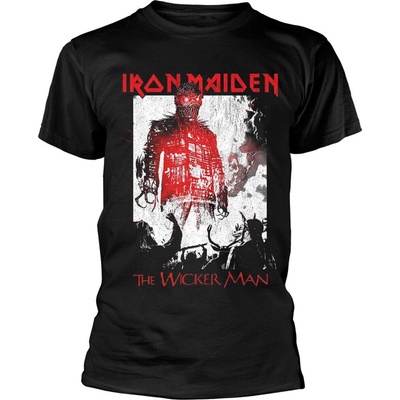 Iron Maiden The Wicker Man Smoke Black L Риза (IMTEE80MB03)