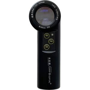Connoisseur Лупа Connoisseur 10x с UV и LED светлина за бижутери и часовникари
