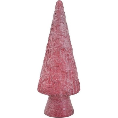 Dekoračné ružový sklenený stromček - Ø 14 * 34 cm - Light & Living