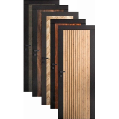 Vasco Doors Nero 347 Bezfalcové lamela 80 x 197 cm Pravé VD-N3472960