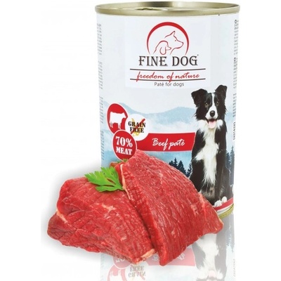 Fine Dog FoN Adult hovězí 70% masa Paté 400 g