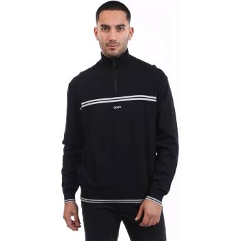 HUGO BOSS Блуза Boss K Zone Quarter-Zip Sweater - Dark Blue