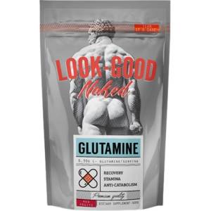 GoldTouch Nutrition Glutamine Powder Look-Good Naked [300 грама] Червени плодове