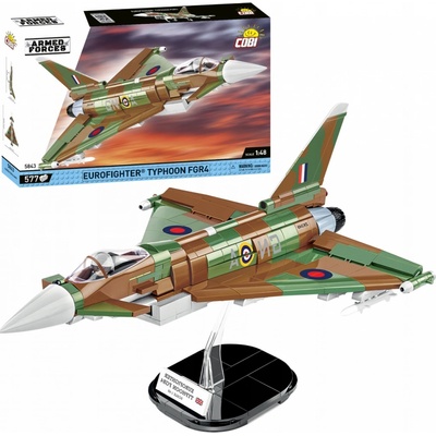 Cobi 5843 Armed Forces 1:48 Viacúčelové stíhacie lietadlo Eurofighter TYPHOON FGR4