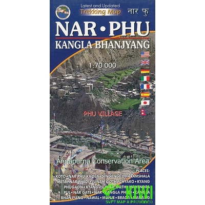 NAR PHU Kangla Bhanjyang-map Vajra BooksPaperback