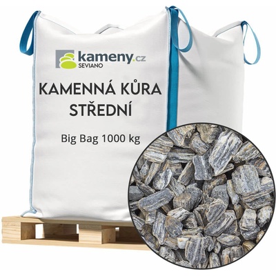 Kamenná kůra - rula Vybere si velikost: Střední, Vyberte balení: Big Bag 1000 kg s dopravou* – Zboží Dáma
