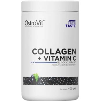 Image 1 of OstroVit Collagen + Vitamin C / Powder [400 грама] Касис