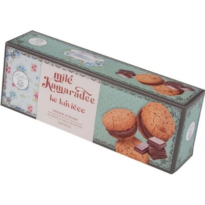 Bohemia Gifts & Cosmetics Sušienky pre kamarátku s čokoládovým krémom 180 g
