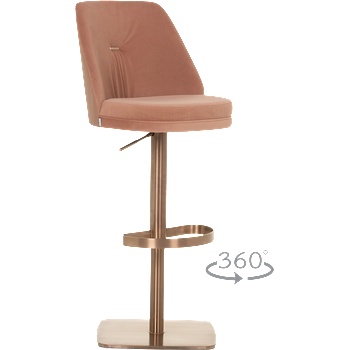 Carmen Бар стол hauna - розов rg (3521511)