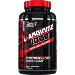 Nutrex L-Arginine 1000 | Nitric Oxide Precursor [120 капсули]