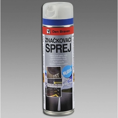 Den Braven Značkovací sprej - modrá - 500 ml