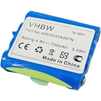VHBW Батерия за Midland G6 / G8 / M24, 700 mAh (800102108)
