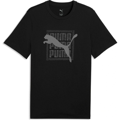 Puma Graphic čierne sivé