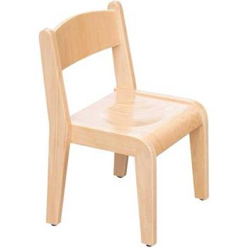 Image 1 of Classic world educational Детски дървен стол, размер s