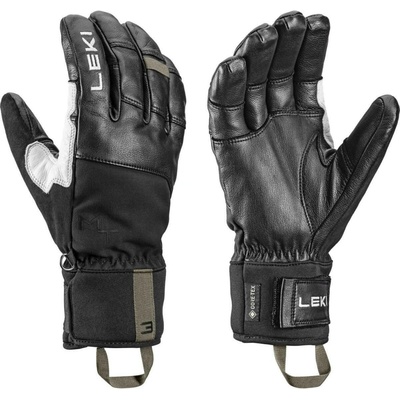 Leki Montera Pro GTX rukavice black-white-burnt olive
