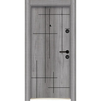 Image 1 of Starsteeldoor Блиндирана врата StarLife SL 208 Сив дъб (цена без монтаж)