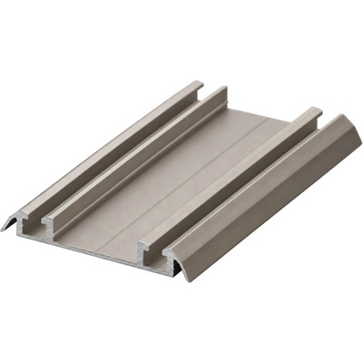 Aluprofil Kolejnice spodní šířka 75 mm bronz 2,35 m