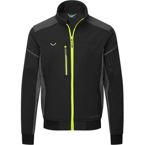 Portwest Софтшел яке portwest ev464 / ev4, удължено - черно xxl (ev464bktxxl)