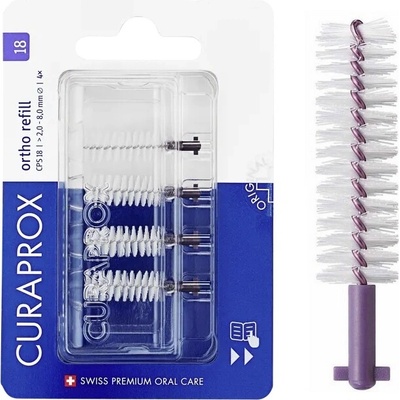 Curaprox CPS 18 regular mezizubní kartáček 4 ks – Hledejceny.cz