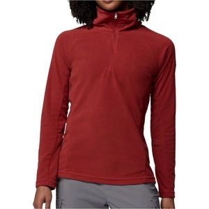 Columbia Дамски поларен пуловер Columbia Women's Glacial IV 1/2 Zip Fleece jumper - Red Oxide - размер XL (105-2188-3615)