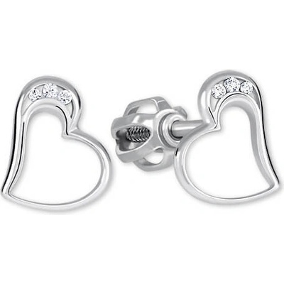 Soliter Kúzelné srdiečkové náušnice 436 001 00413 04