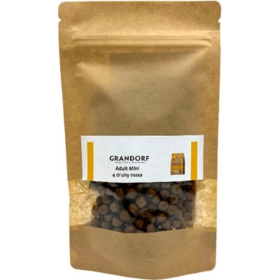 Grandorf Vzorek Adult Mini Jehně & Krocan & Kachna & Divočák 75 g