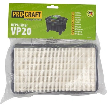 Procraft VP20 hepa filter