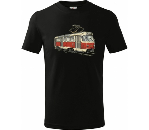 Tramvaj T3 V2 Dětské tričko Basic