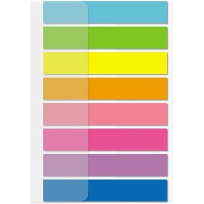 Stick`n Stick'n Самозалепващи се индекси, 45 x 8 mm, 8 цвята, неонов (1040160073)