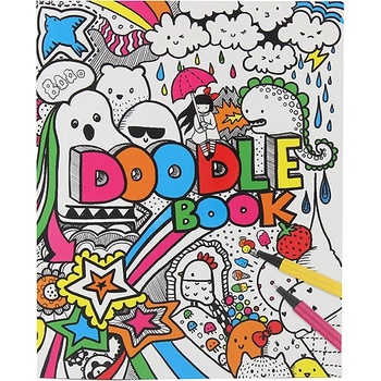 Omalovánky kreativní sada Creative Studio Doodle Book