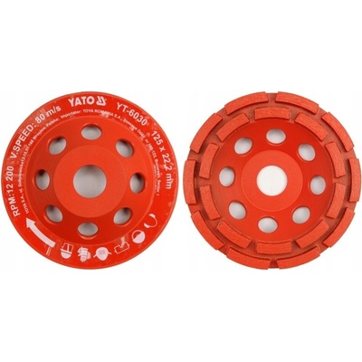 Brusný kotouč Yato YT-6030 125 x 22,2 mm diamantový