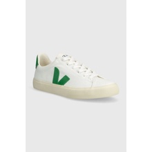 Veja Campo Canvas W white/ emeraude