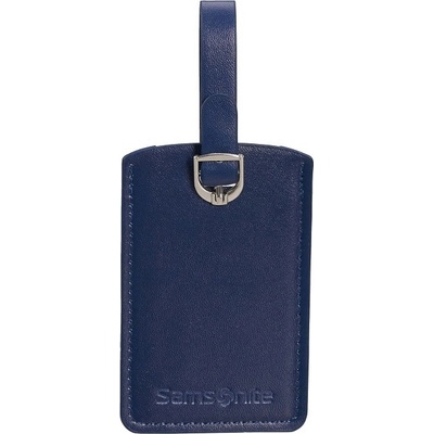 Samsonite Rectangle Luggage Tag 2x 121307 11 Midnight Blue