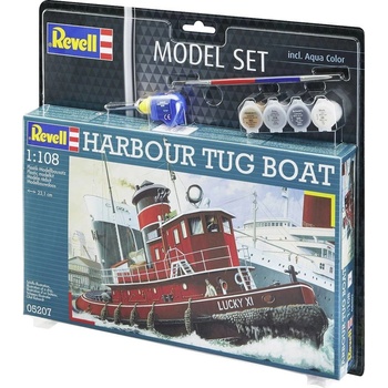 Revell Model Kit Plastic loď 05207 Harbour Tug Boat 18 3621 1:108