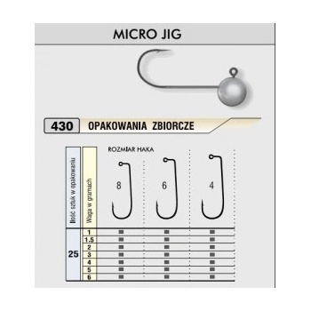 Kamatsu Jig bez nálitku vel.4 3g