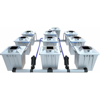 Alien Hydroponics RDWC 9POT Silver 20 l
