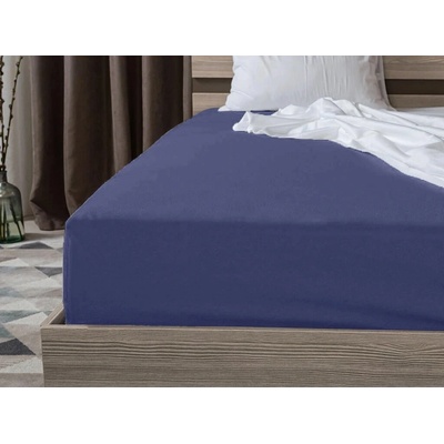 Textilomanie Jersey plachta HIGHFIT tmavomodrá 90x200