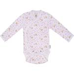 Bio Baby Боди Bio Baby - органичен памук, 68 cm, 4-6 месеца, бяло-розово (97220113) - baby