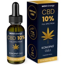 Movit CBD 10% Full Spectrum konopný olej 10 ml