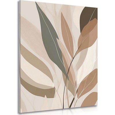 Obraz abstraktní botanické tvary No2 - 60x90