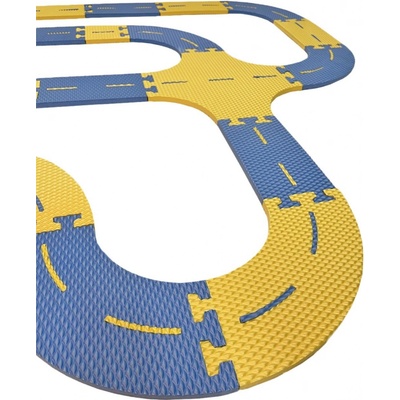 Vylen Pěnová autodráha Barevnost: 51 Světle modrá / 11 Tmavě žlutá