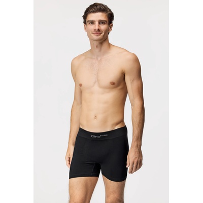 Gino Черни бамбукови боксерки с по-дълъг крачол (Bamboo54004_black)