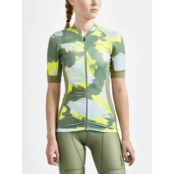 Craft Adv Endur Graphic tmavě zelená s modrou dámsky