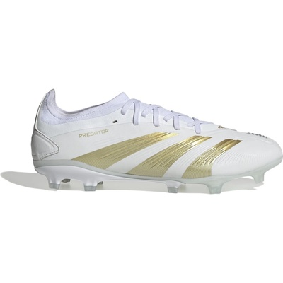 Adidas Обувки Adidas Predator 24 Pro Firm Ground Boots - White/Gold Met