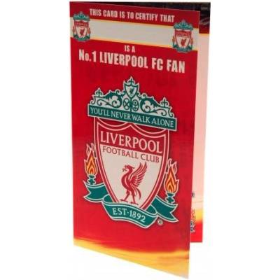 FC Liverpool narozeninové přání Birthday Card No 1 Fan