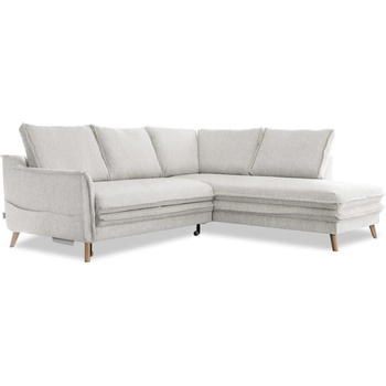 Miuform Бежов разтегателен ъглов диван (десен ъгъл) Charming Charlie - Miuform (1730ETS509)